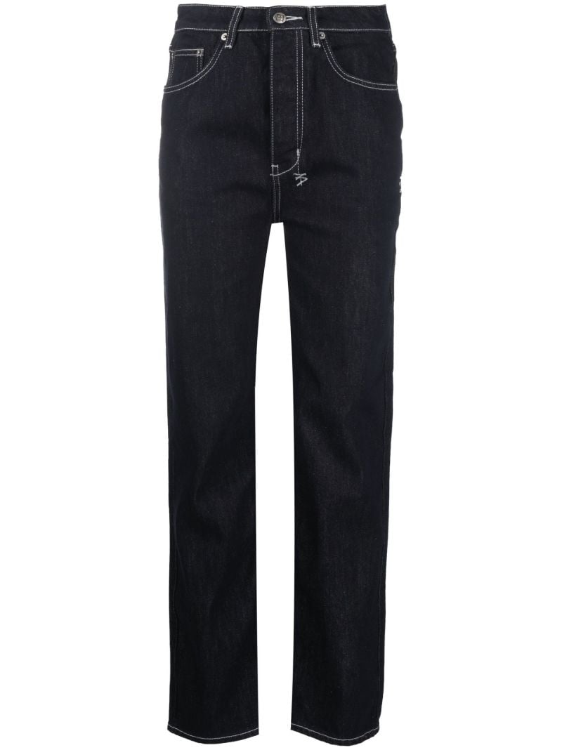 Blue Brooklyn Straight Leg Jeans