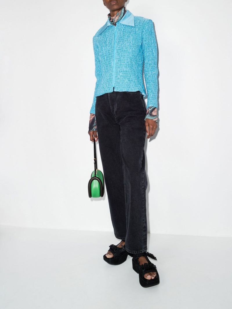 Black Figni Straight-leg Jeans