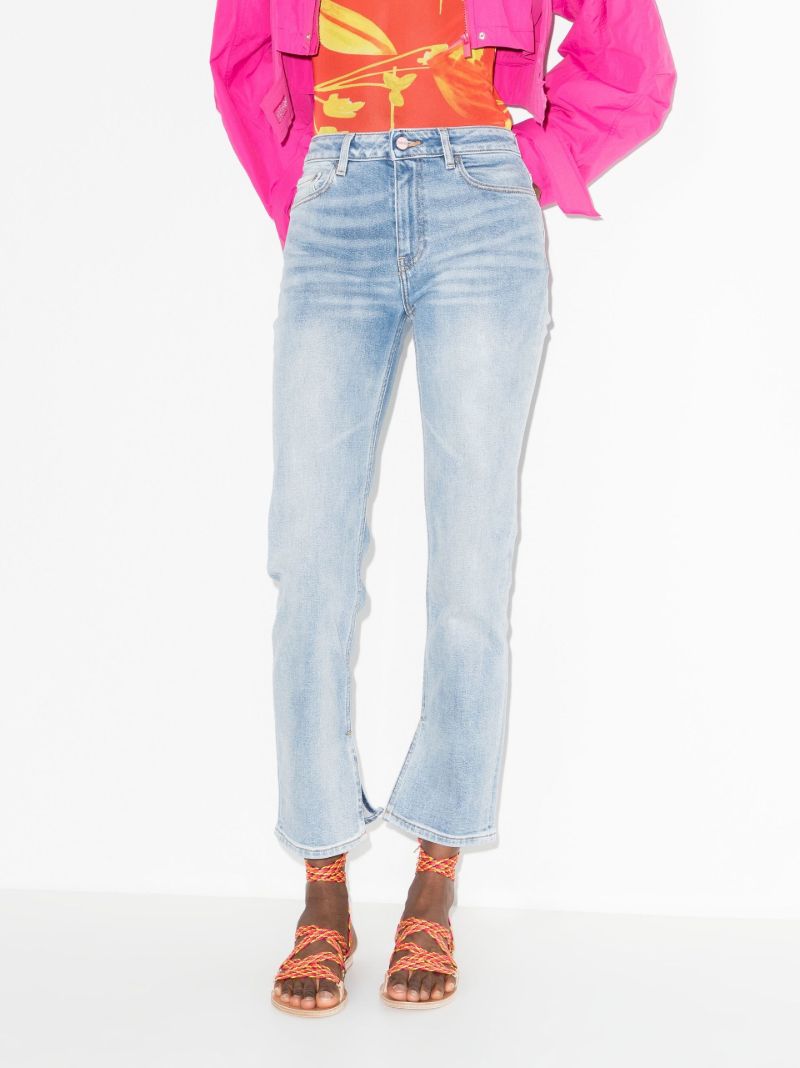 Blue Beksi Straight-leg Jeans