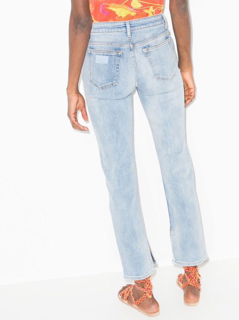 Blue Beksi Straight-leg Jeans