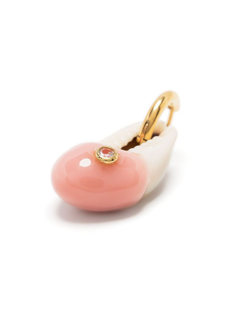 Gold-tone Frances Cowrie-shell Earring