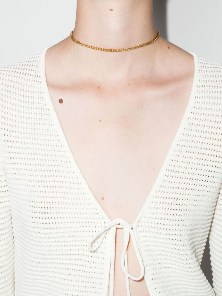 Ryn Cropped Crochet Cardigan