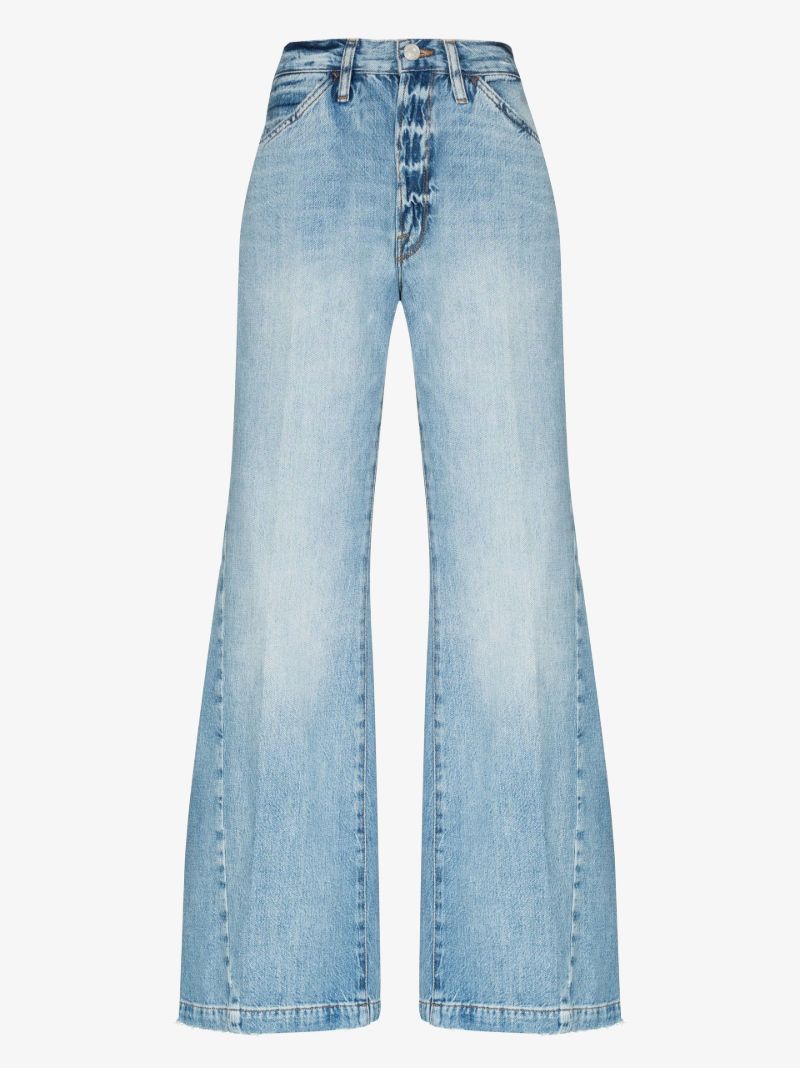 Le Baggy Palazzo Wide Leg Jeans