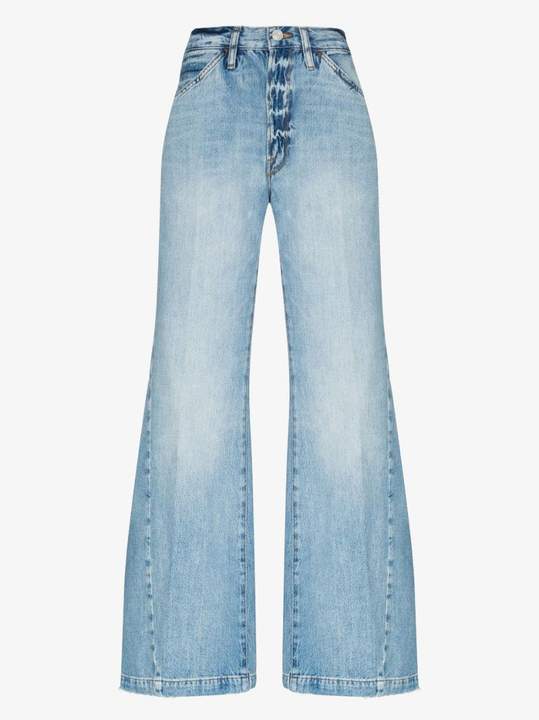 Le Baggy Palazzo Wide Leg Jeans