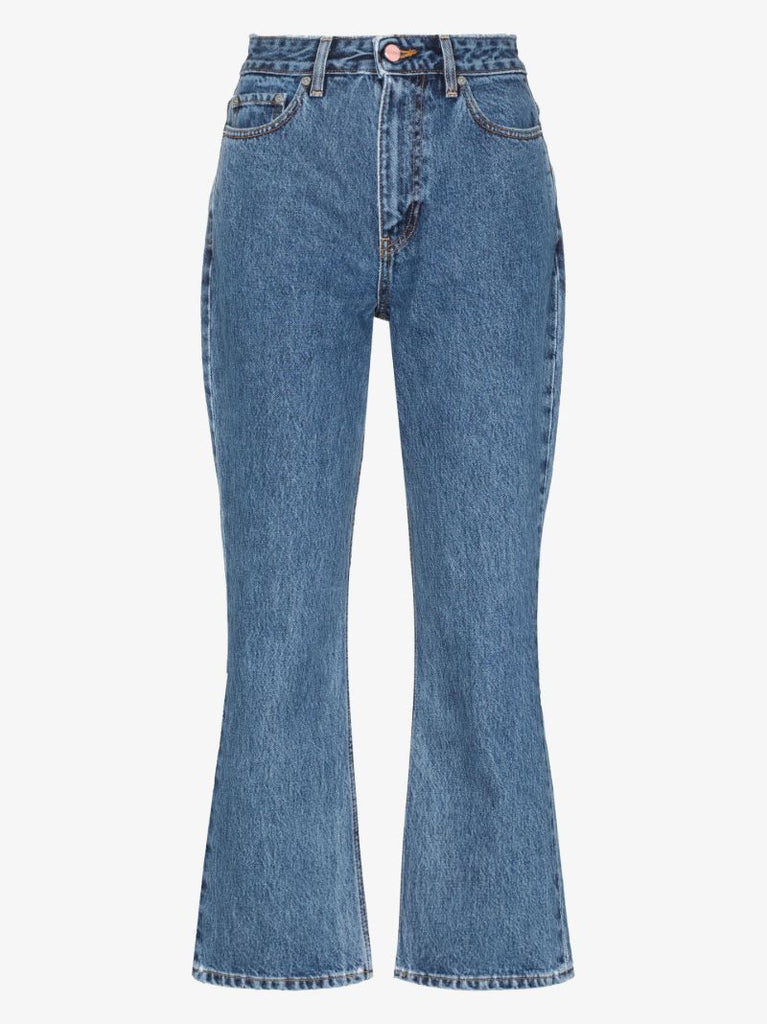 Blue Betzy Cropped Jeans