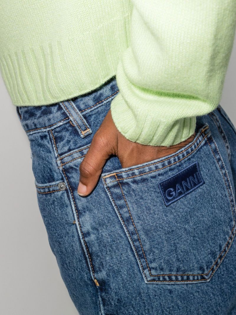 Blue Betzy Cropped Jeans