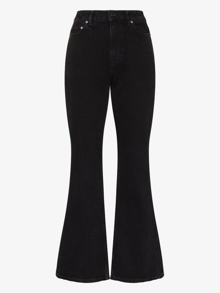 Black Betzy Bootcut Jeans