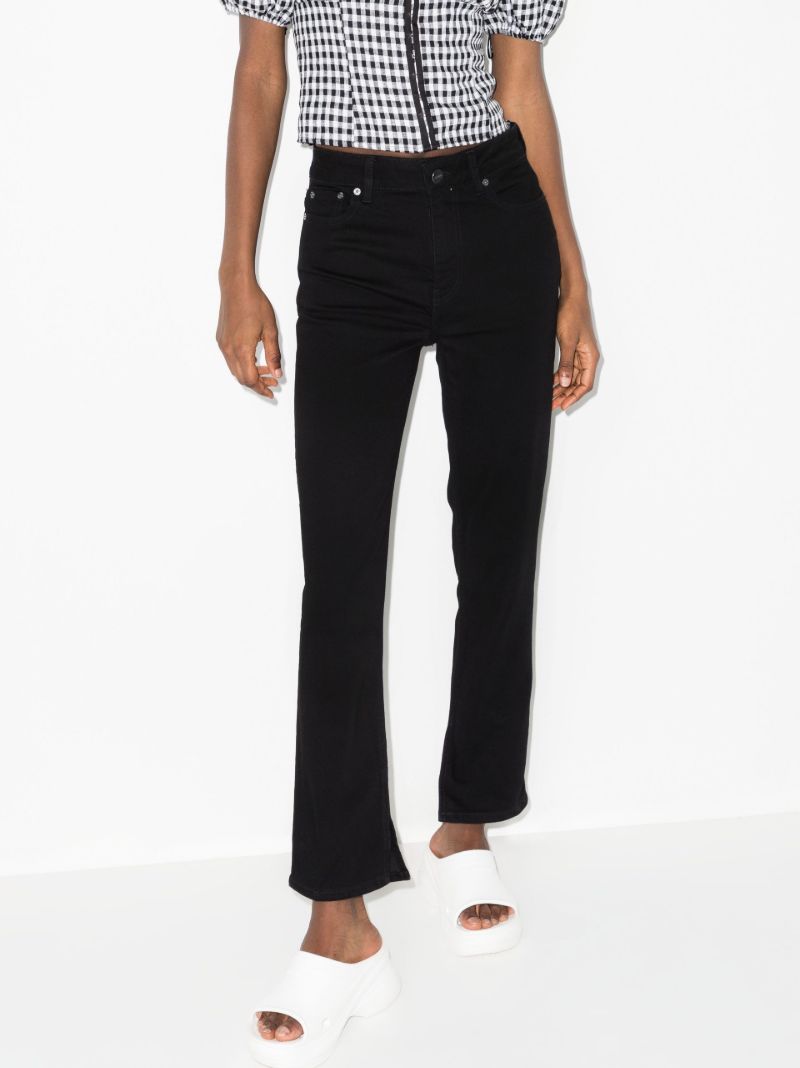 Black Beksi Straight-leg Jeans