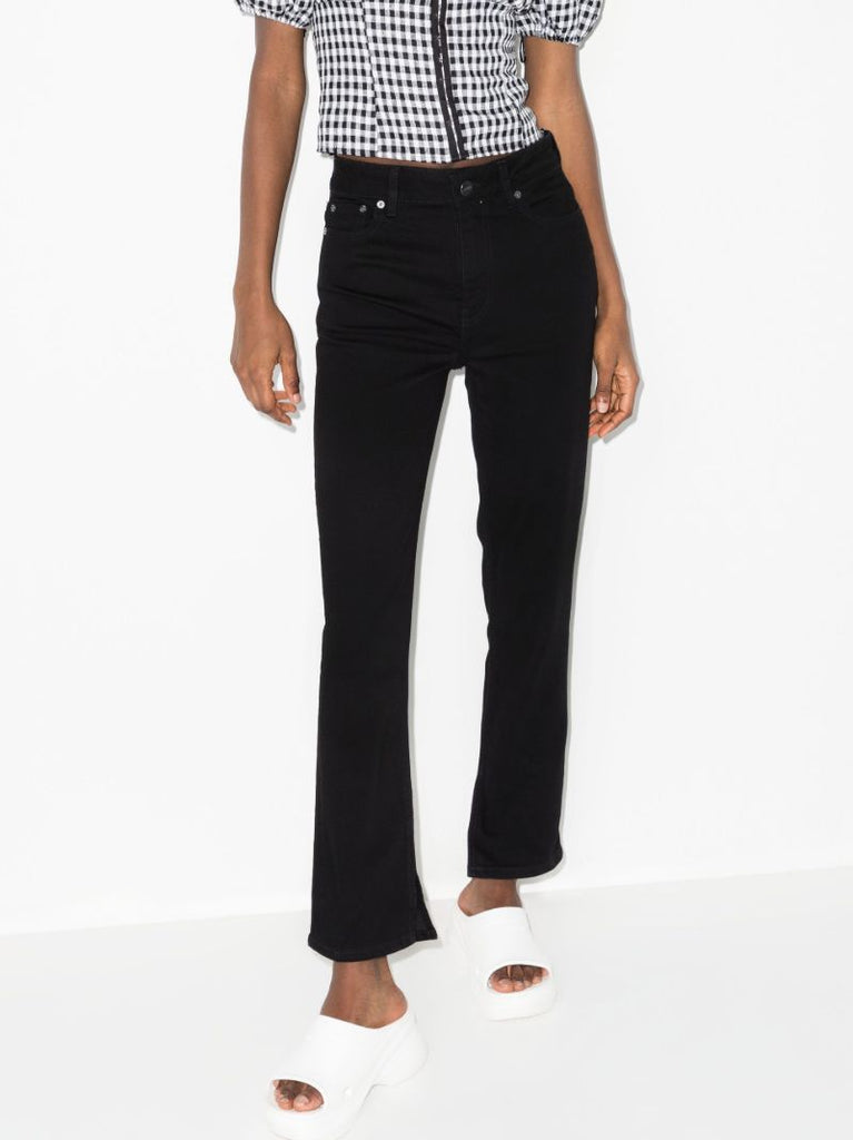 Black Beksi Straight-leg Jeans