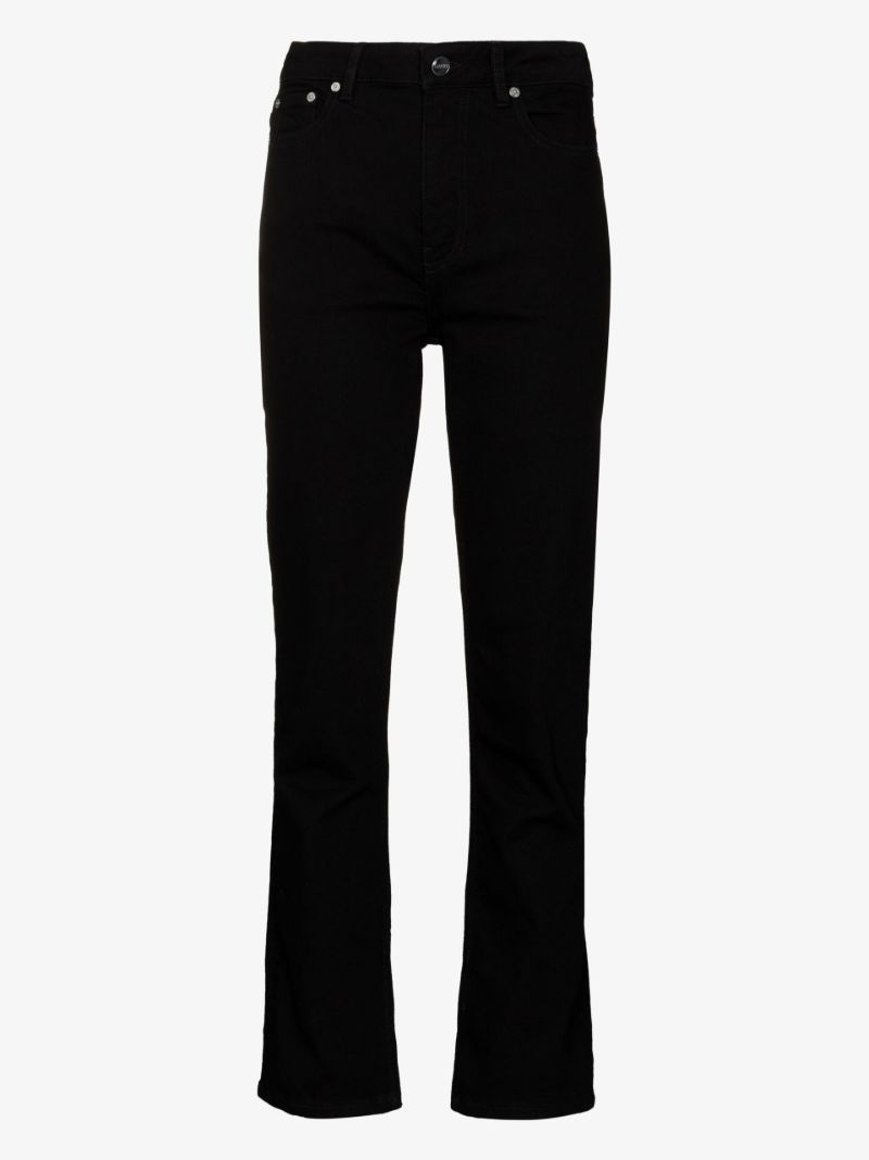 Black Beksi Straight-leg Jeans