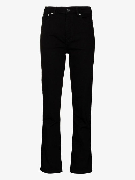 Black Beksi Straight-leg Jeans
