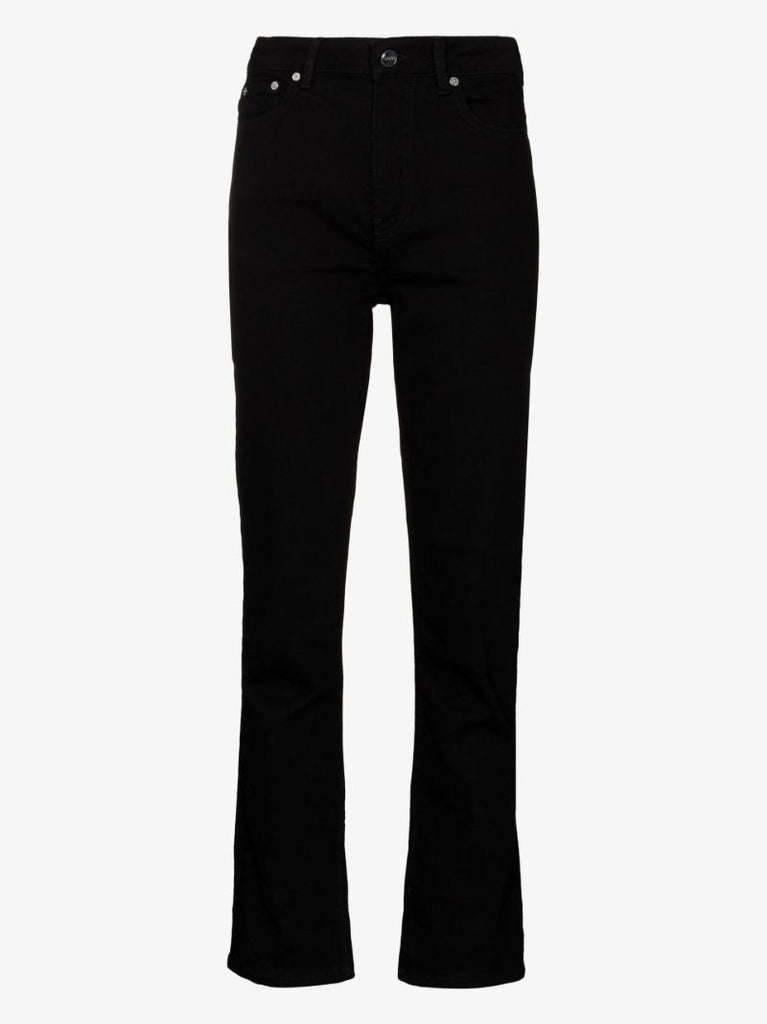 Black Beksi Straight-leg Jeans