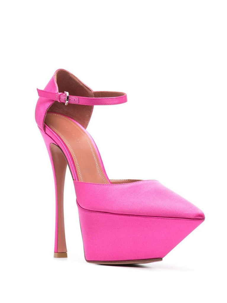 Pink Angelica Plateau 150 Platform Pumps