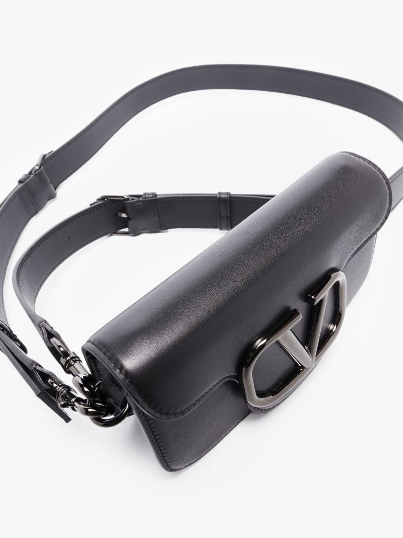 Black LocÃ_x0083_Â² Mini Leather Shoulder Bag