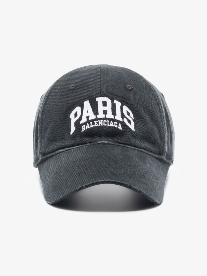 Black Cities Paris Cotton Baseball Cap