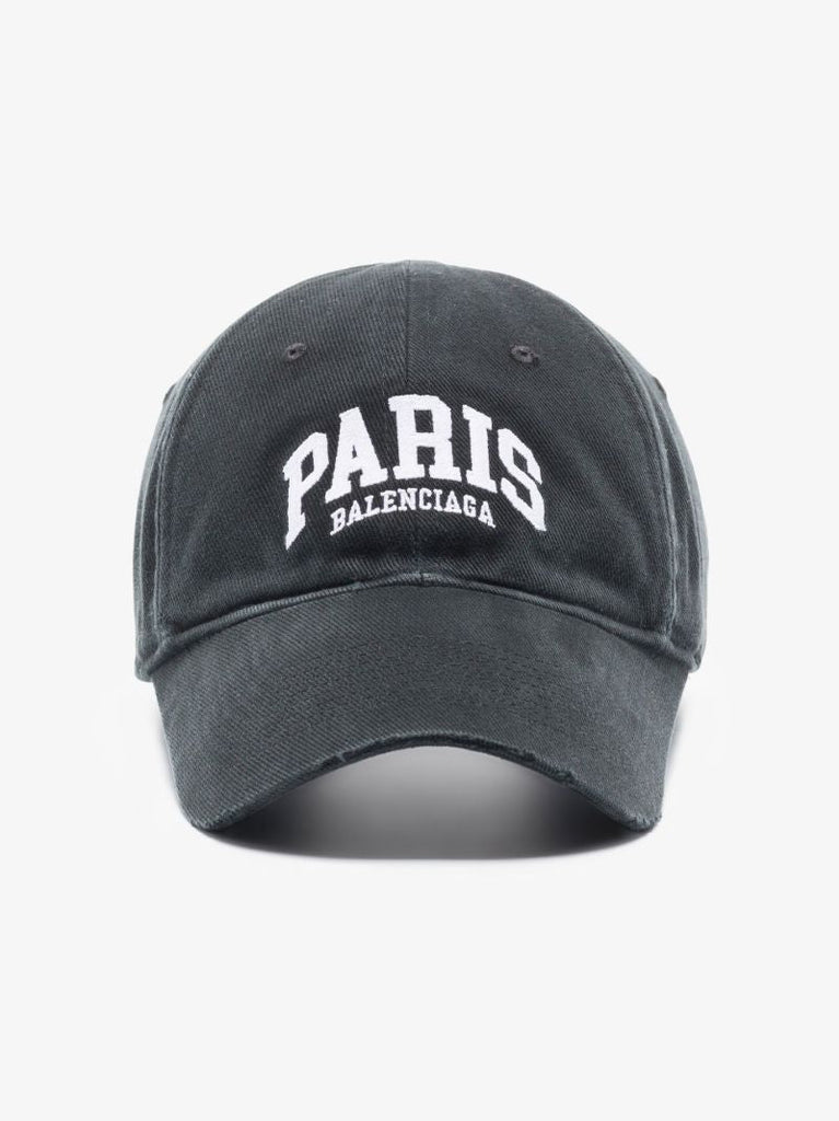 Black Cities Paris Cotton Baseball Cap
