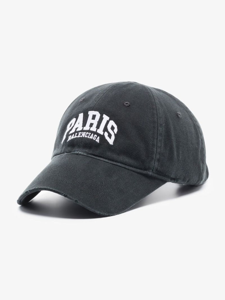 Black Cities Paris Cotton Baseball Cap