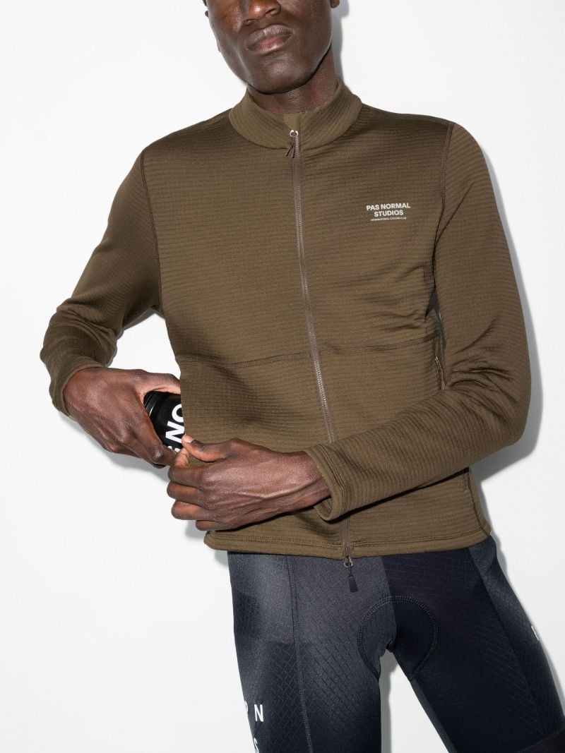 Grey Escapism Cycling Fleece