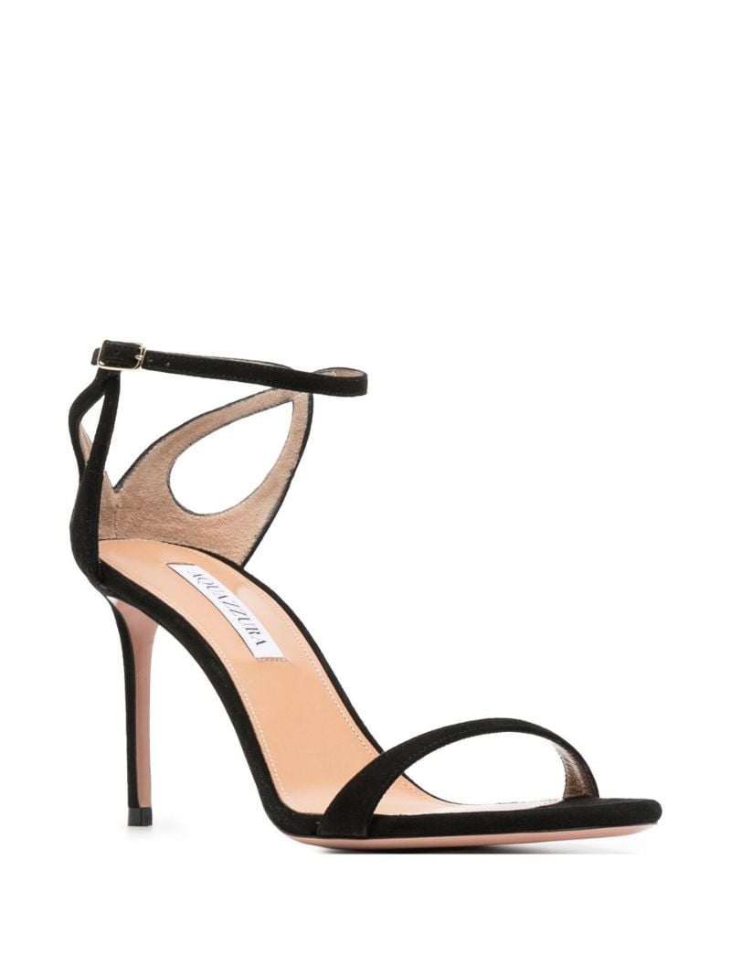 Black Joy 85 Suede Sandals