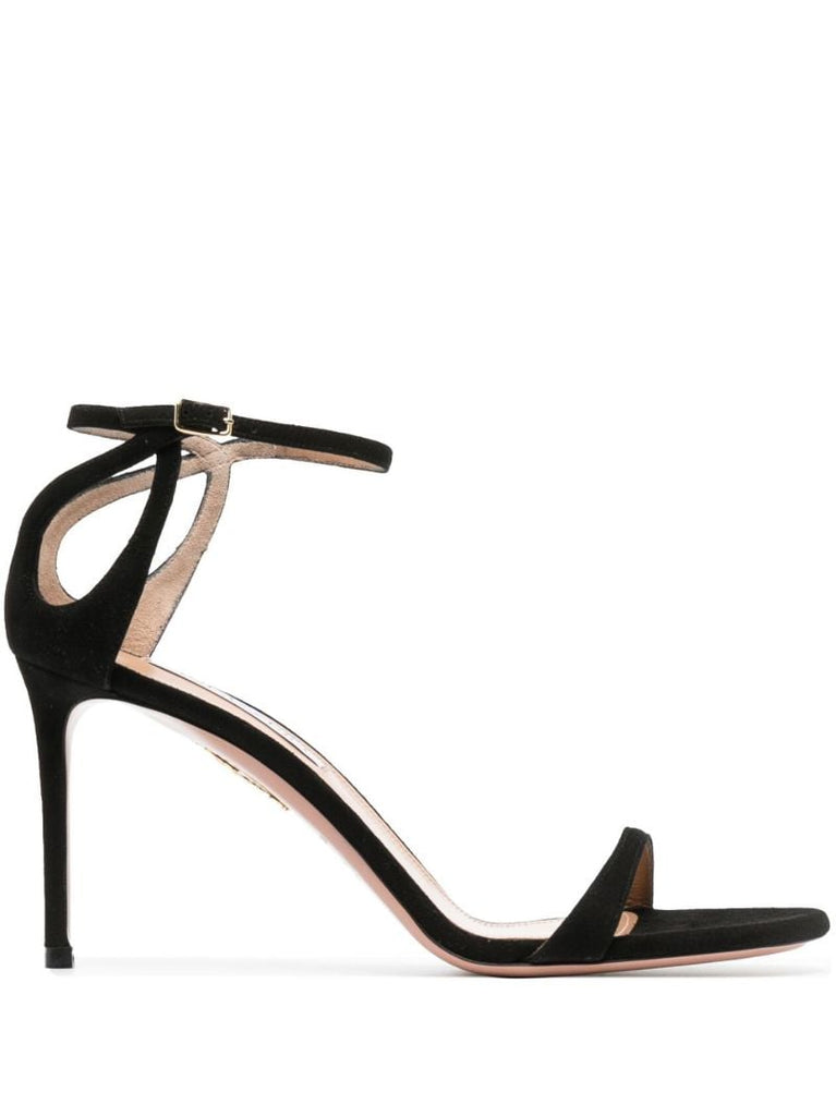 Black Joy 85 Suede Sandals