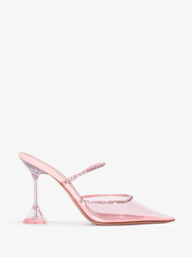 Pink Gilda 95 Crystal Mules