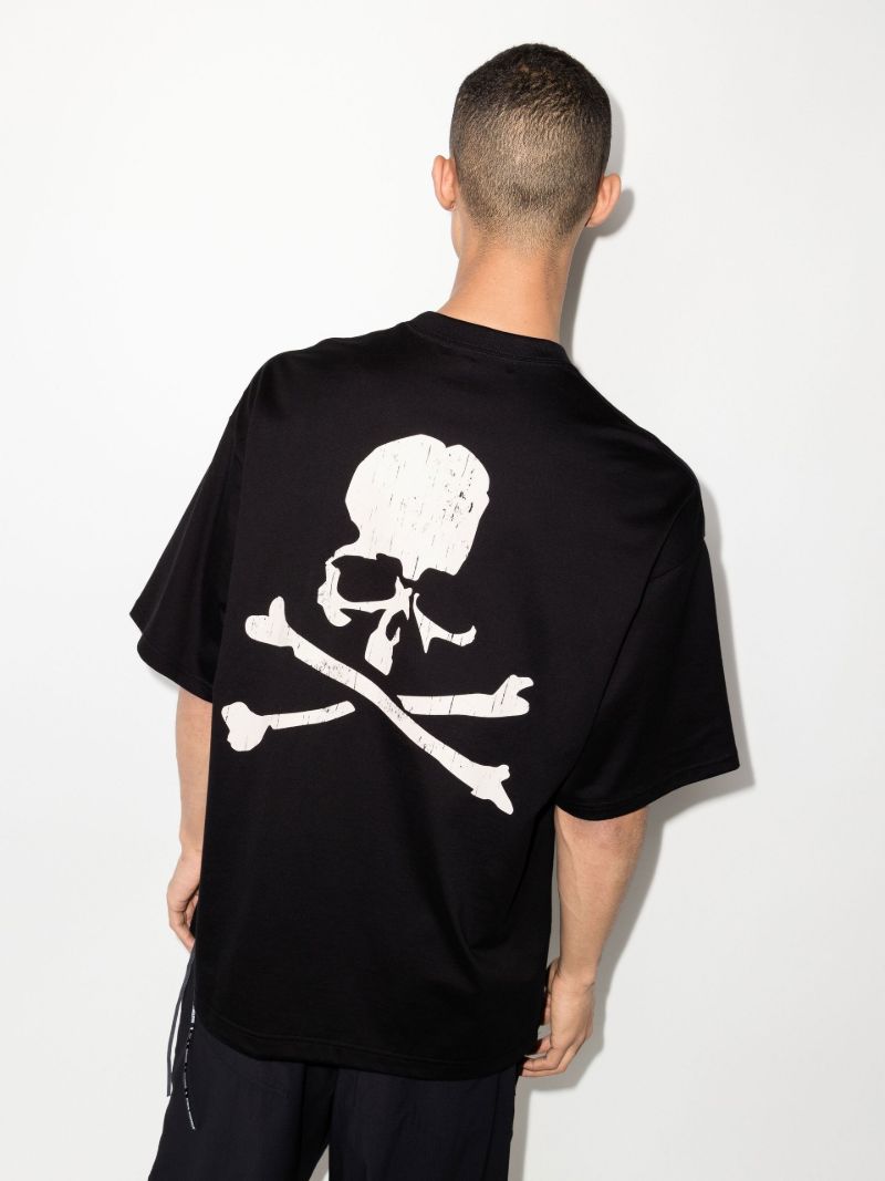 World Noize Print Cotton T-shirt