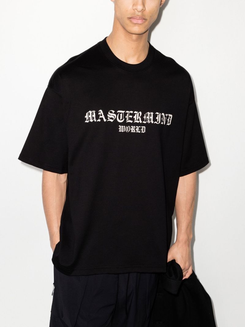 World Noize Print Cotton T-shirt