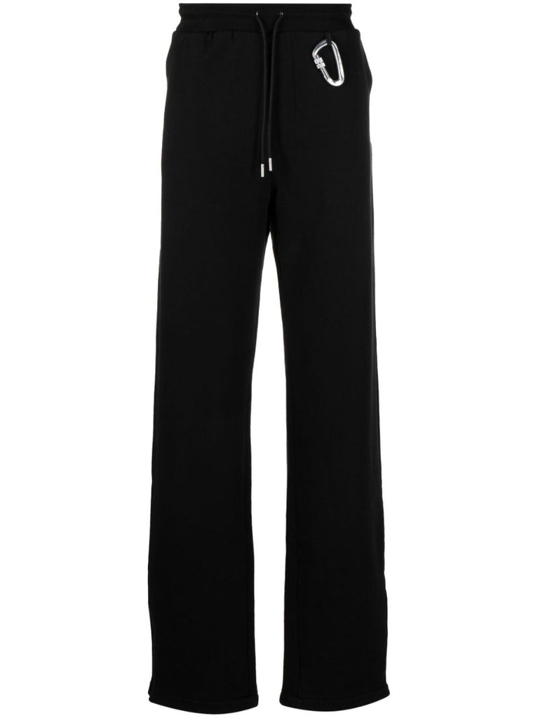 Black Insular Carabiner Track Pants