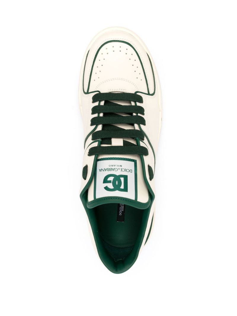 Neutral New Tech Leather Sneakers