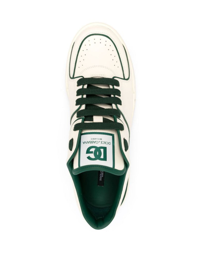 Neutral New Tech Leather Sneakers