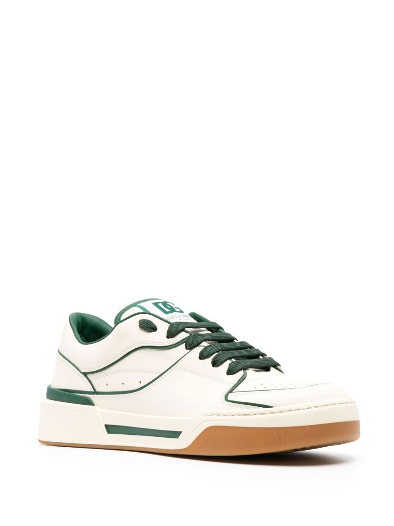 Neutral New Tech Leather Sneakers