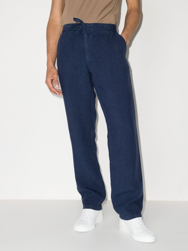 Drawstring Linen Trousers