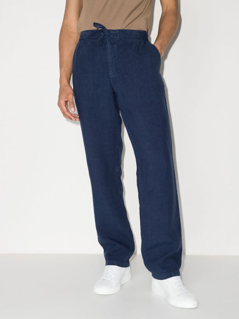 Drawstring Linen Trousers
