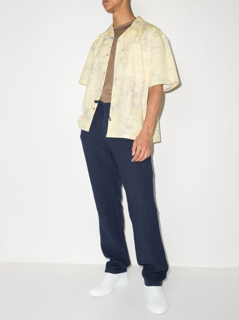 Drawstring Linen Trousers