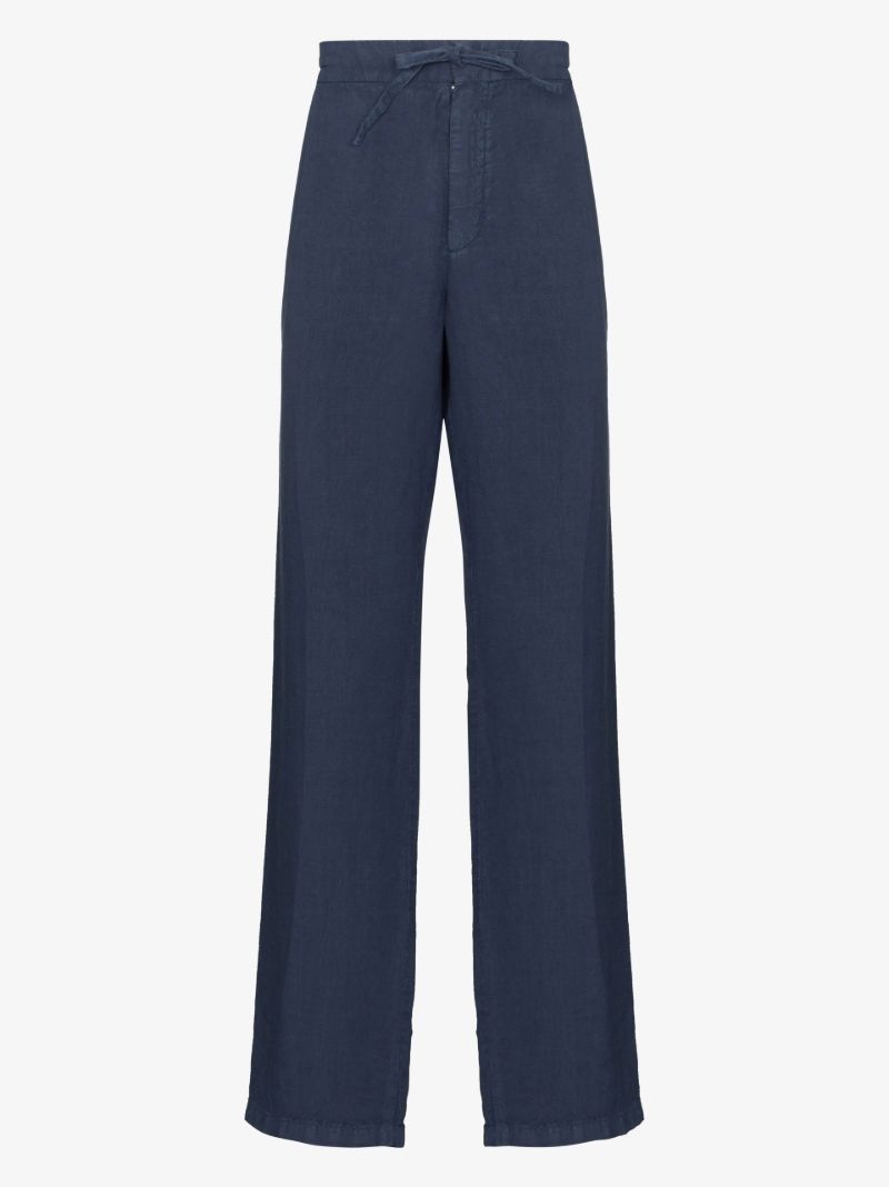 Drawstring Linen Trousers