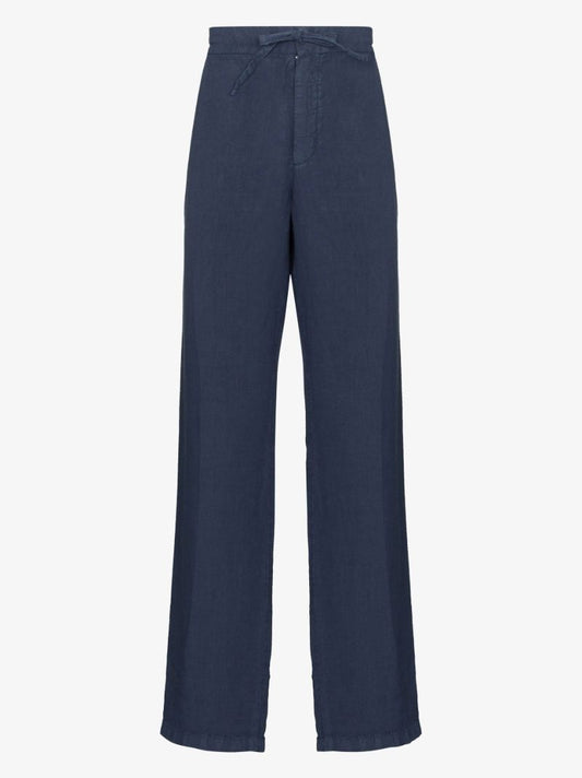 Drawstring Linen Trousers