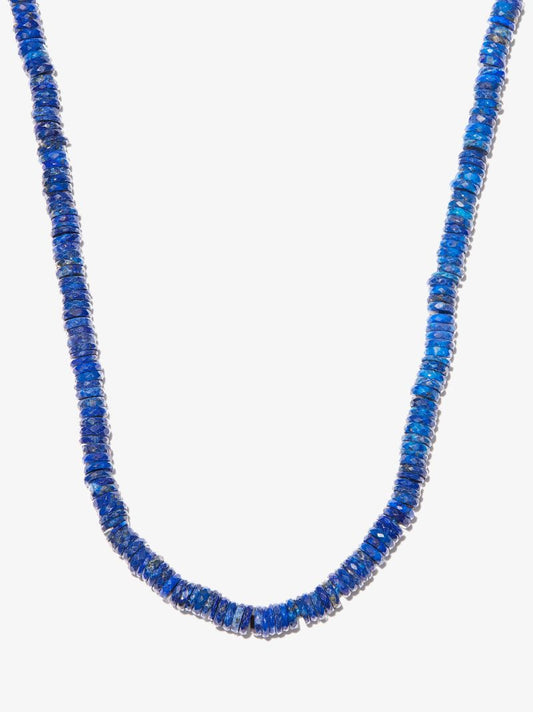 14k Yellow Gold Atlas Lapis Lazuli Necklace