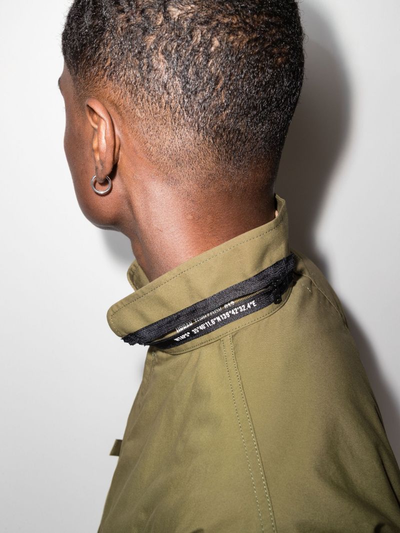 Green Conceal Military Jacket