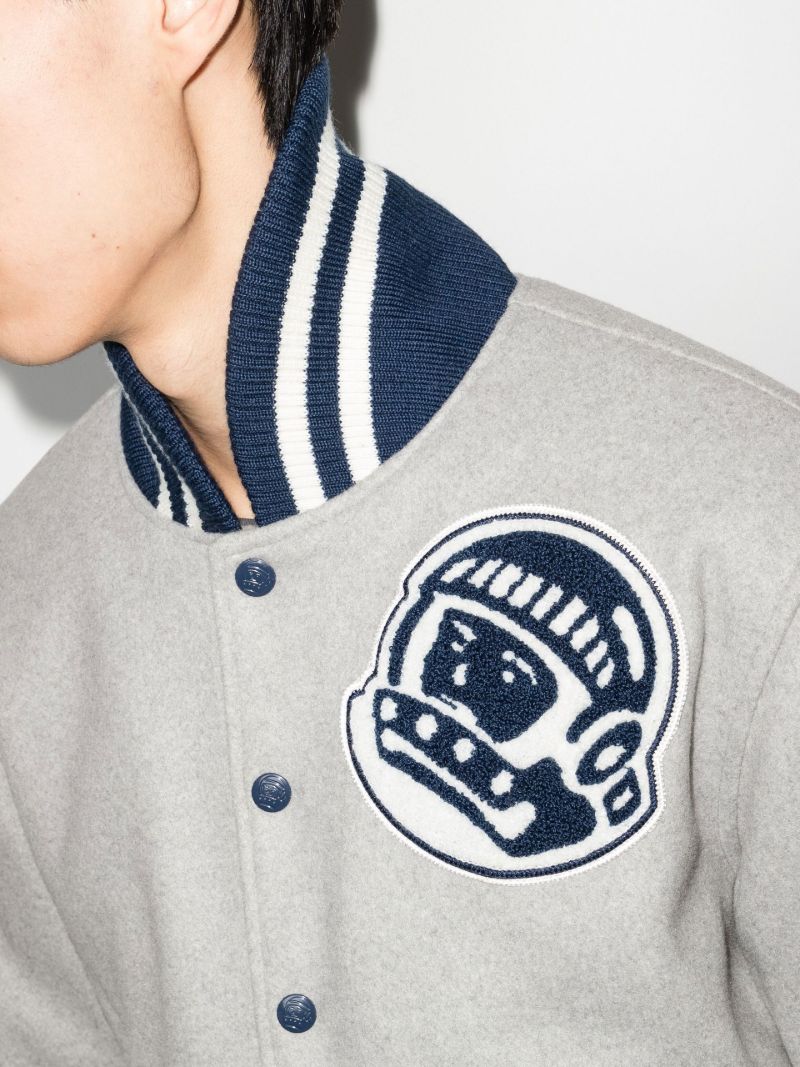 Grey Astro Varsity Jacket