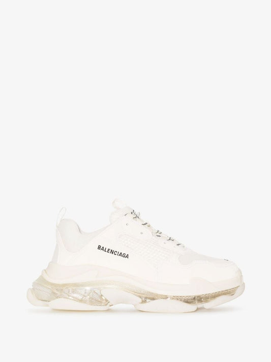 White Triple S Sneakers