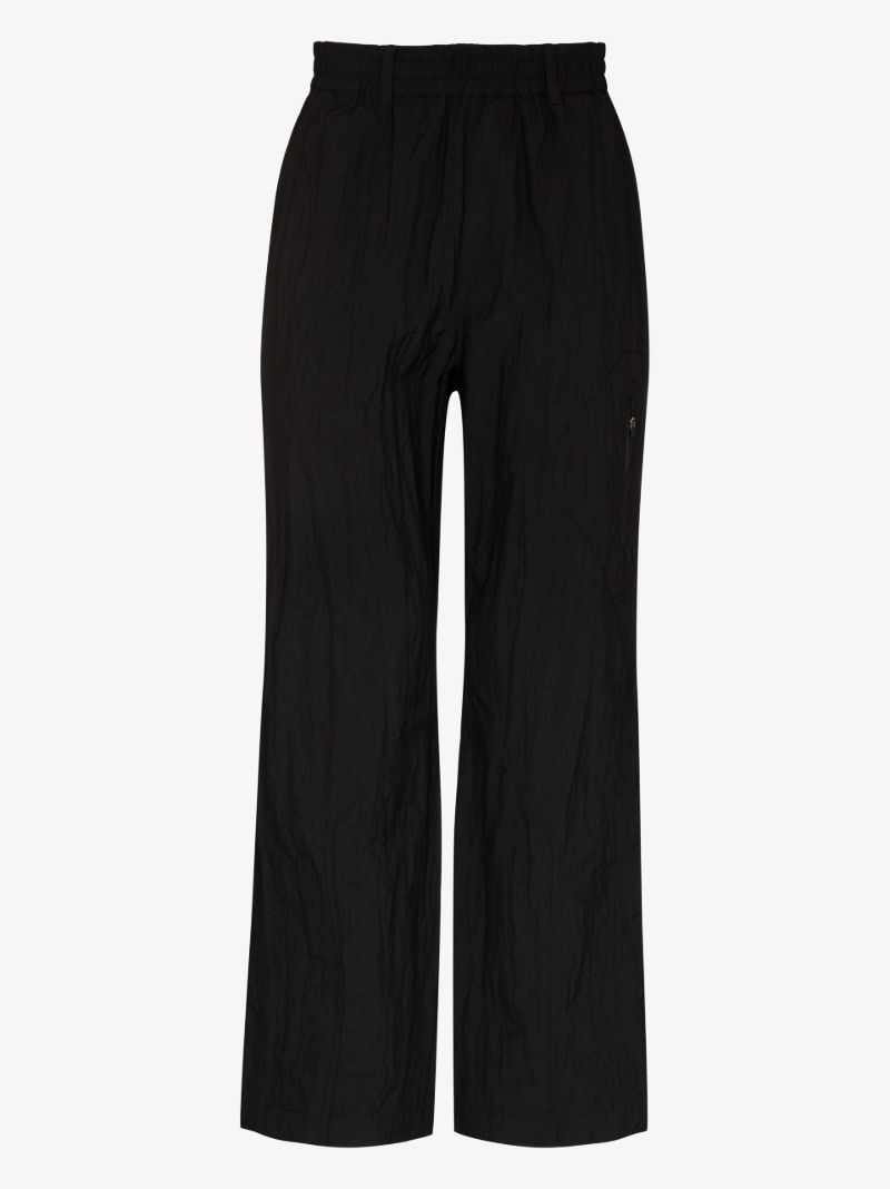 Black Yennon Wide Leg Trousers