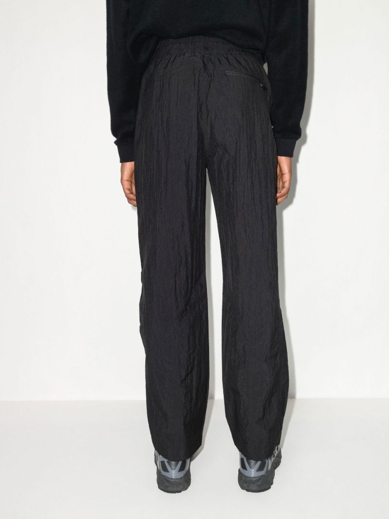 Black Yennon Wide Leg Trousers