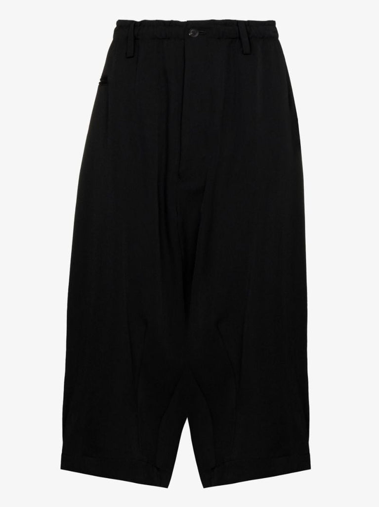 Cropped Wool Trousers