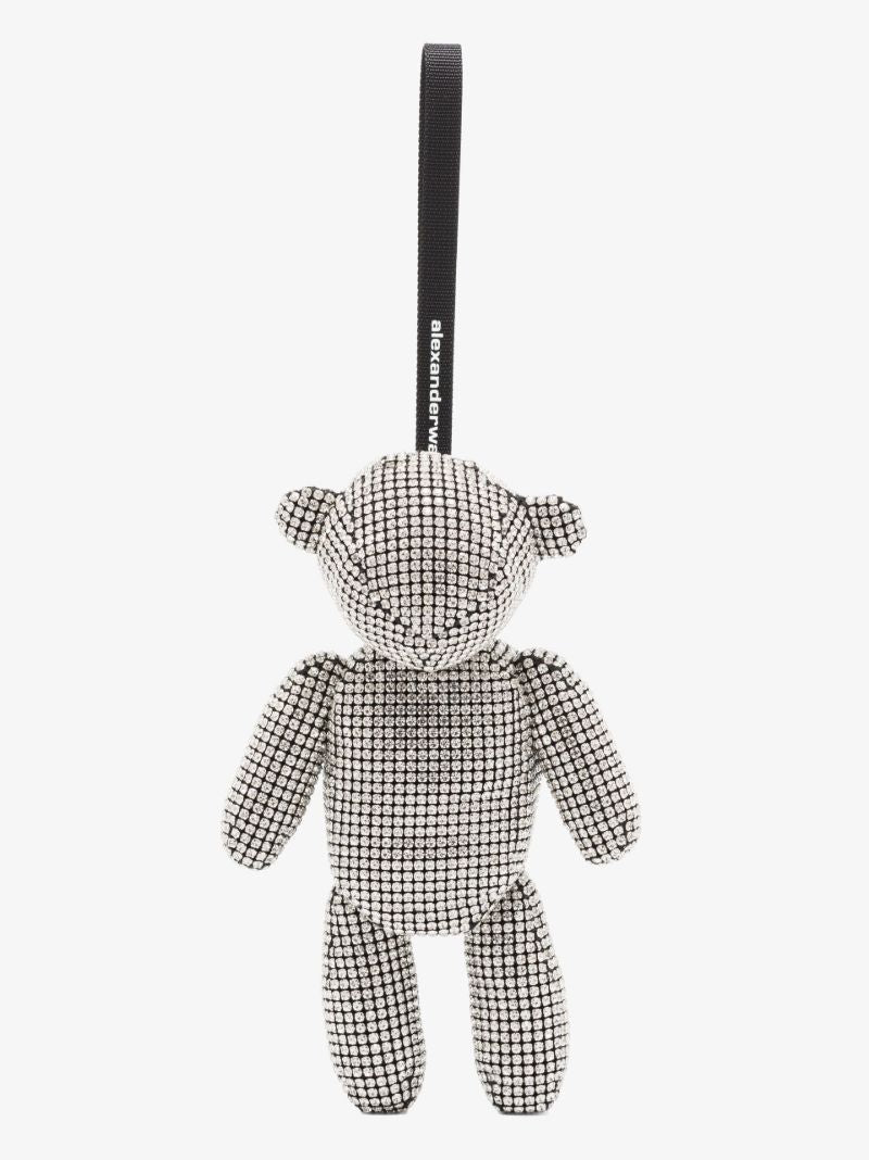 Silver Beiress Crystal Mesh Mini Bag