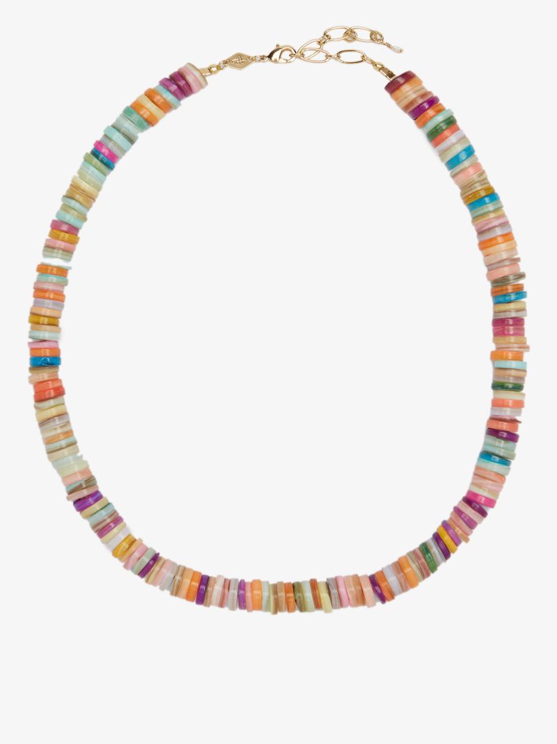 Gold-plated Holiday Beaded Necklace