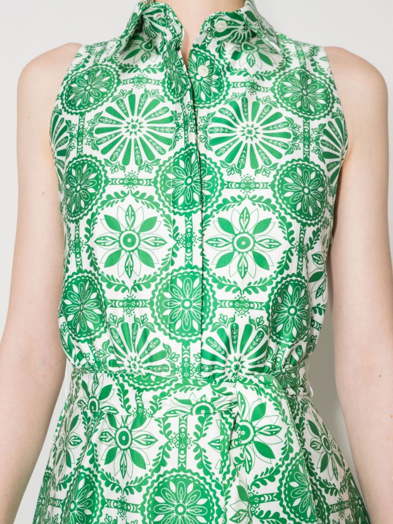 Paloma Printed Cotton Maxi Dress
