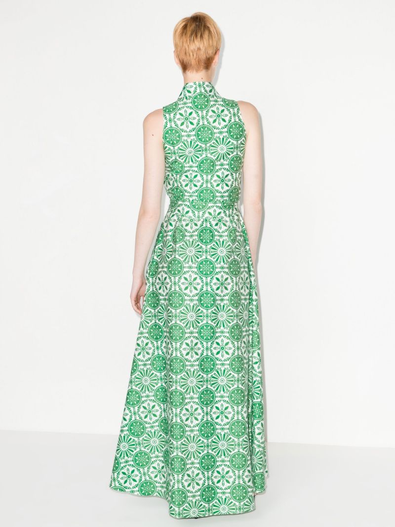 Paloma Printed Cotton Maxi Dress