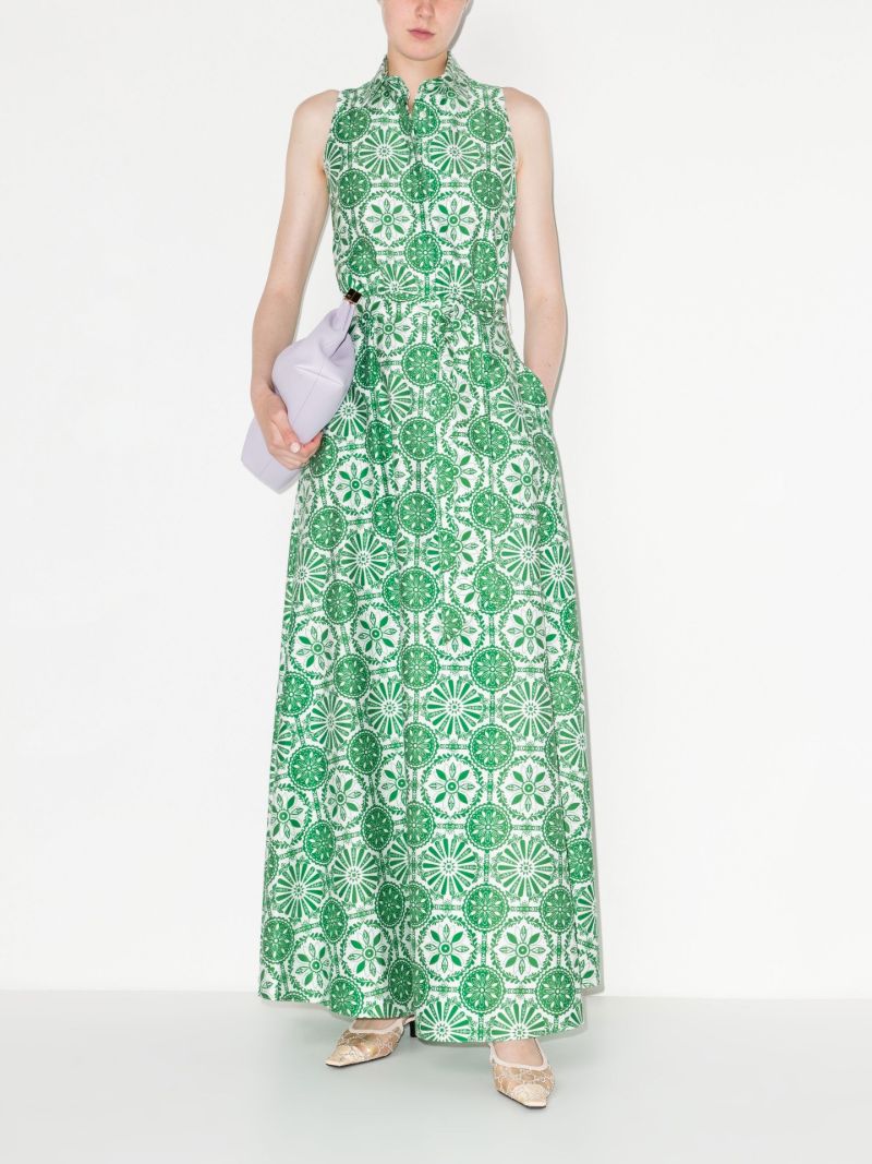 Paloma Printed Cotton Maxi Dress