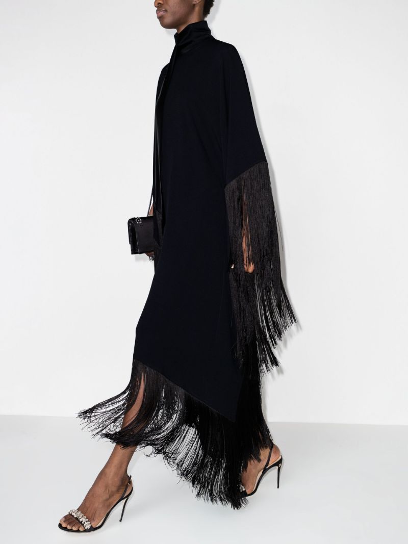 Mrs. Ross Fringed Kaftan Dress