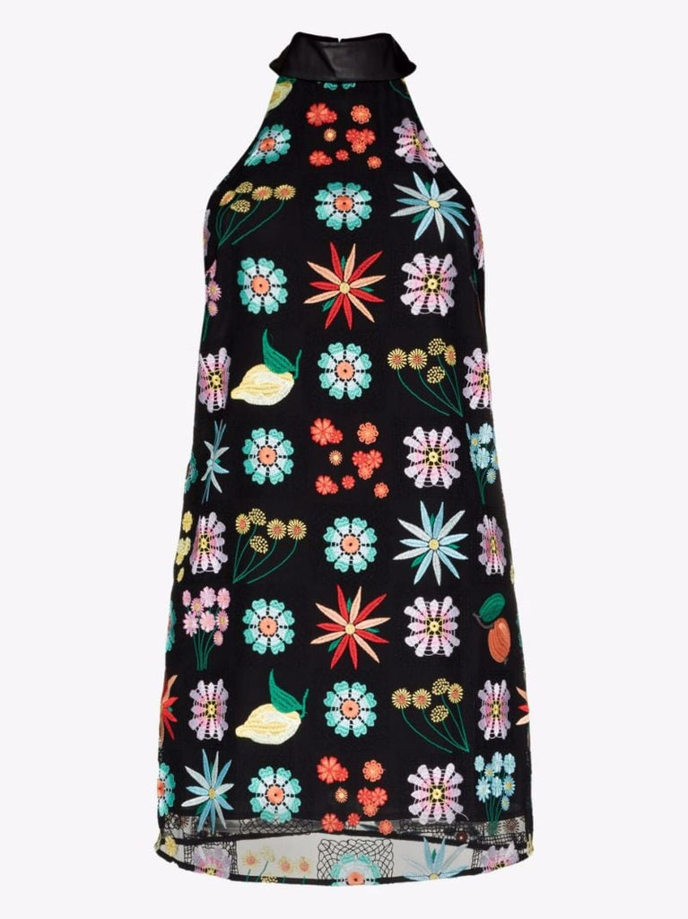 Sicily Halterneck Mini Dress